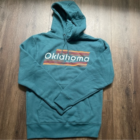 Other - State Of Mine Oklahoma Teal Hoodie